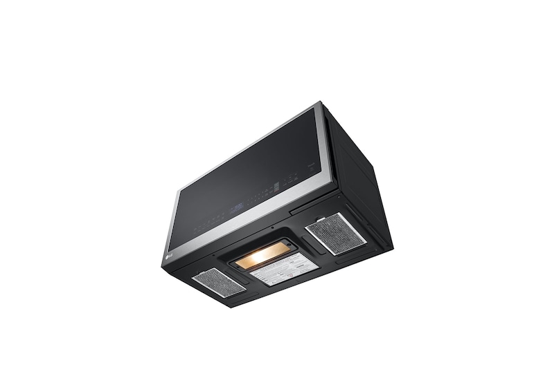 LG 2.0 cu ft. Over the Range Microwave Oven | Sensor Cook, 400 CFM Power Ventilation, EasyClean®& Smart, Stainless, MVEL2033F