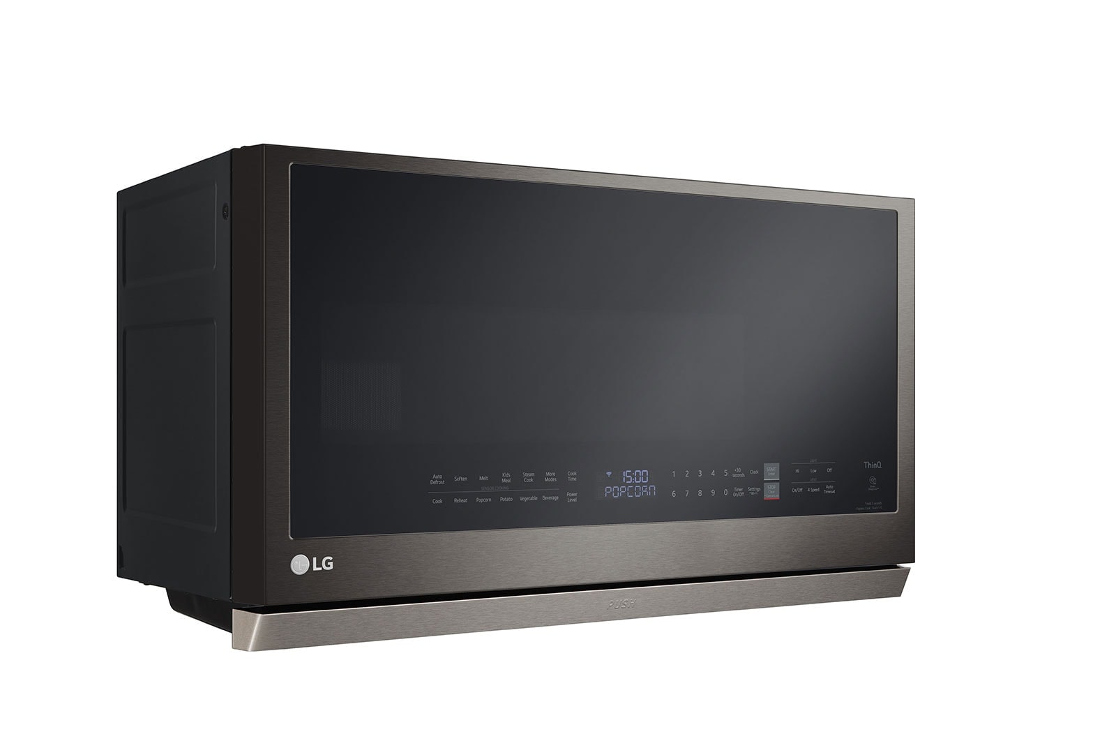 LG 2.1 cu. ft. Smart Wi-Fi Enabled Over-the-Range Microwave Oven with ExtendaVent® 2.0 & EasyClean®, MVEL2137D