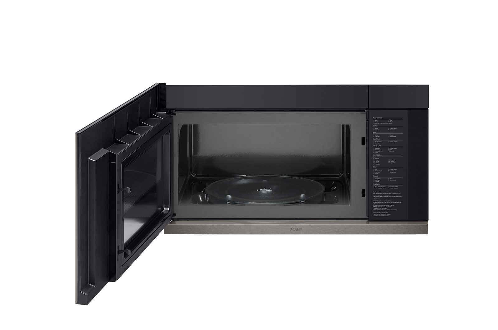 LG 2.1 cu. ft. Smart Wi-Fi Enabled Over-the-Range Microwave Oven with ExtendaVent® 2.0 & EasyClean®, MVEL2137D