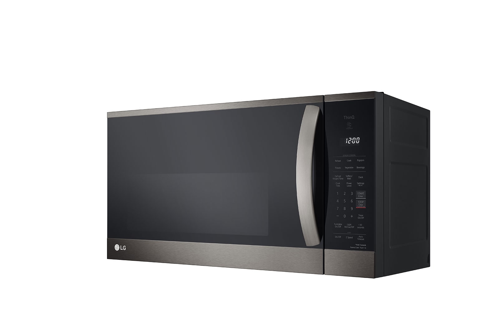 LG 1.8 cu. ft. Smart Wi-Fi Enabled Over-the-Range Microwave Oven , MVEM1825D