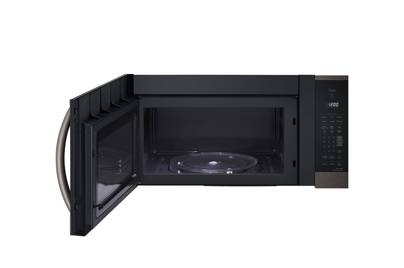 LG 1.8 cu. ft. Smart Wi-Fi Enabled Over-the-Range Microwave Oven , MVEM1825D