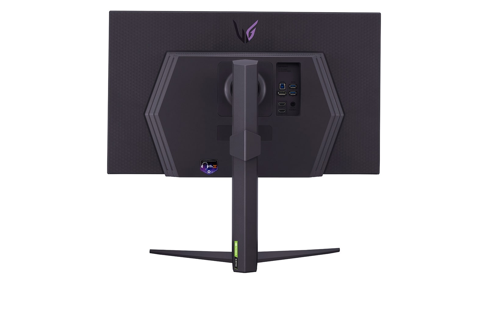 LG 27” UltraGear™ UHD Gaming Monitor with 1ms Response Time 144Hz Refresh Rate, 27GR93U-B