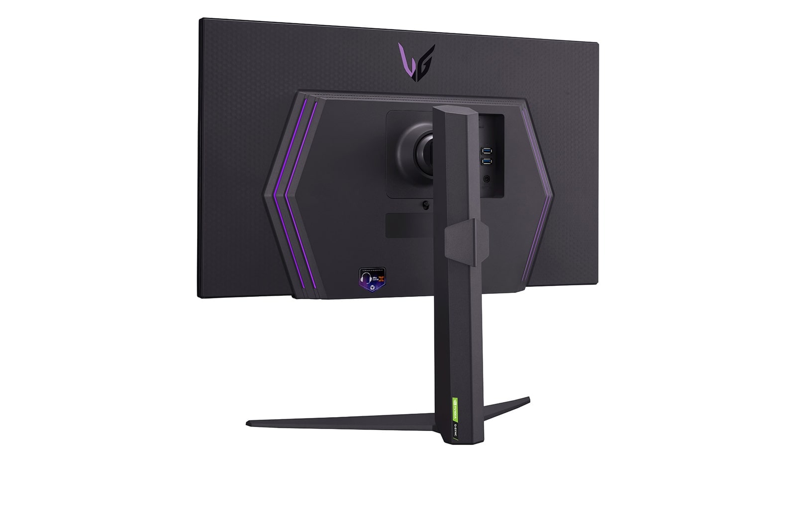 LG 27” UltraGear™ UHD Gaming Monitor with 1ms Response Time 144Hz Refresh Rate, 27GR93U-B