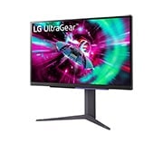 LG 27” UltraGear™ UHD Gaming Monitor with 1ms Response Time 144Hz Refresh Rate, 27GR93U-B