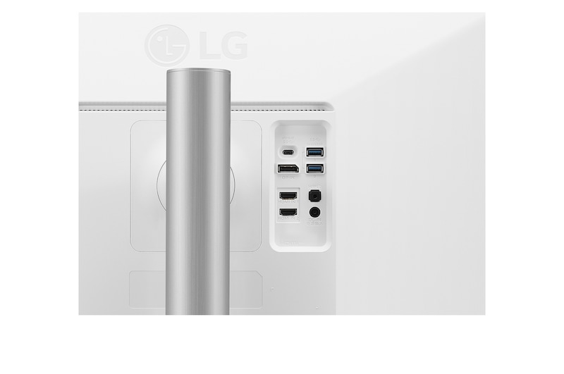 close-up view of ports