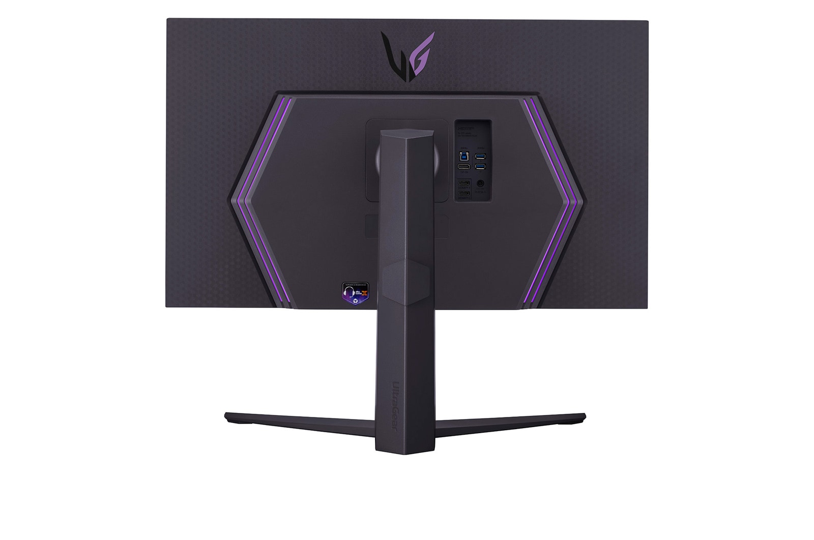 LG 32” LG UltraGear™ UHD Gaming Monitor with 144Hz Refresh Rate, 32GR93U-B