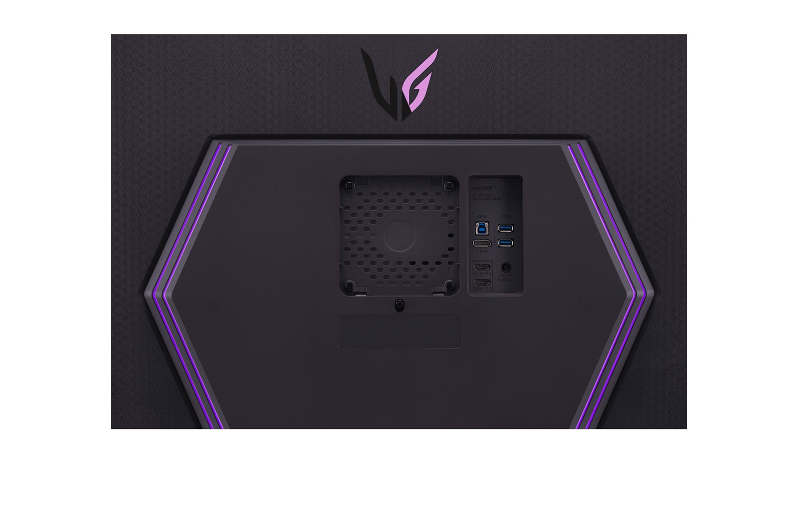 LG 32” LG UltraGear™ UHD Gaming Monitor with 144Hz Refresh Rate, 32GR93U-B