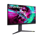 LG 32” LG UltraGear™ UHD Gaming Monitor with 144Hz Refresh Rate, 32GR93U-B