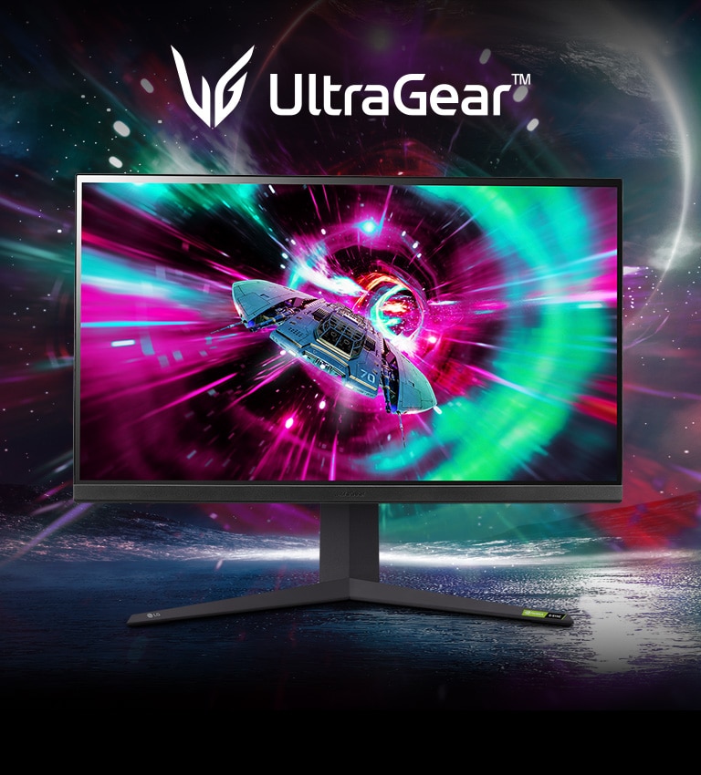 LG with Monitor - 32” | UHD Gaming Rate CA 32GR93U-B LG UltraGear™ 144Hz Refresh