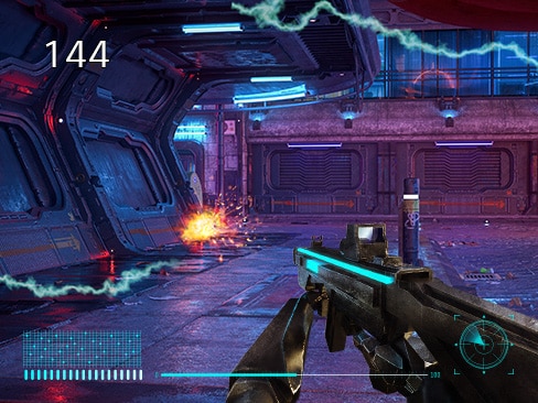 Display the FPS Counter in the corner of the screen.