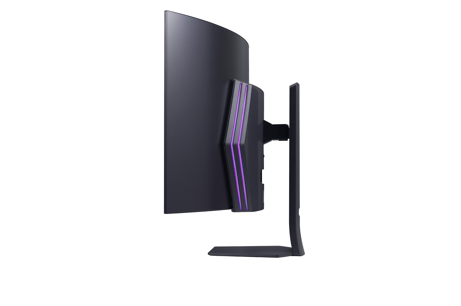 Side view with the light on