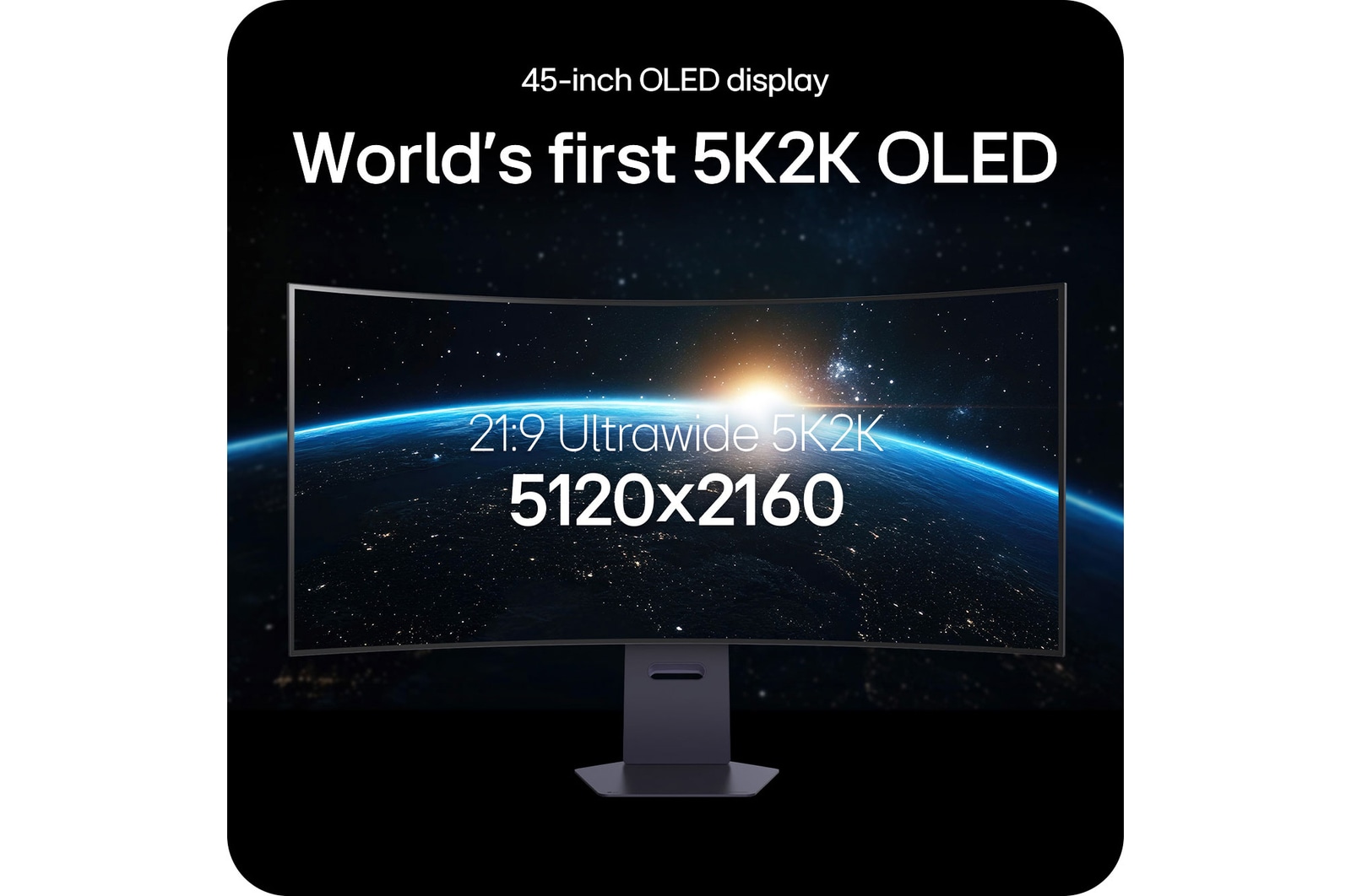 World's first 5K2K OLED Monitor