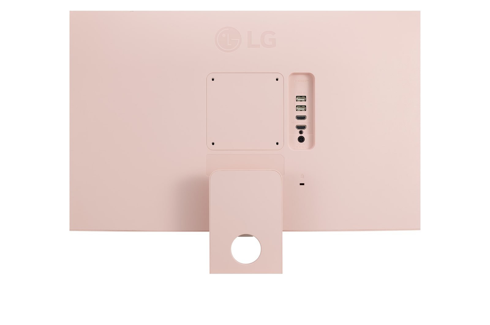 close-up view of ports