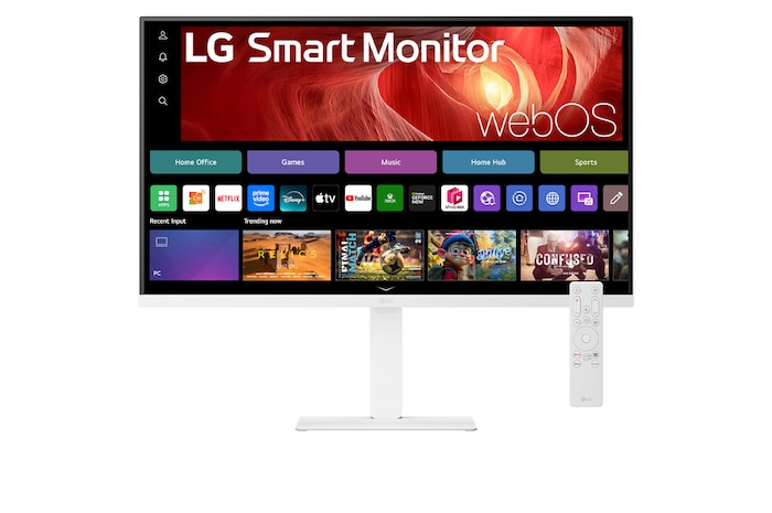 front view with remote control