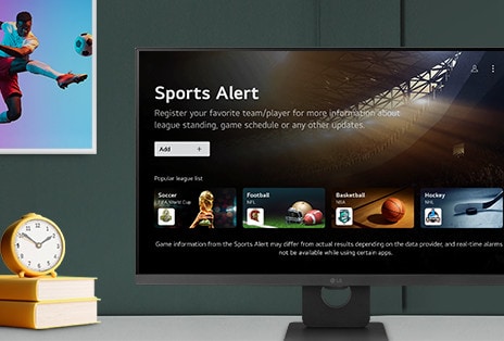 webOS 23 -  Sports.