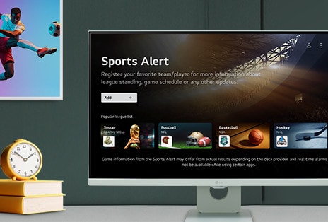 webOS 23 -  Sports.