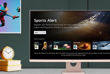 webOS 23 -  Sports.