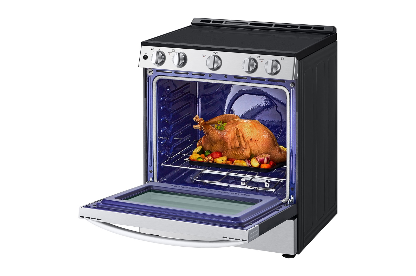 Right side open food view