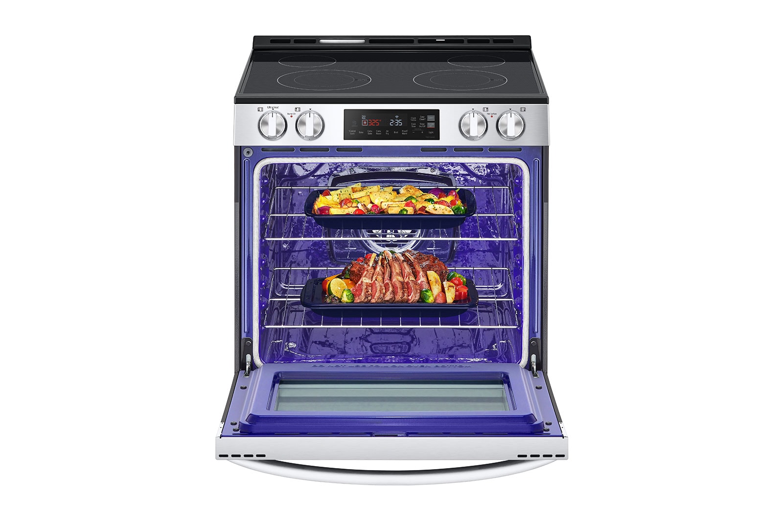 LG 6.3 cu ft. Electric Slide-in Range with EasyClean®, LSEL6332FC