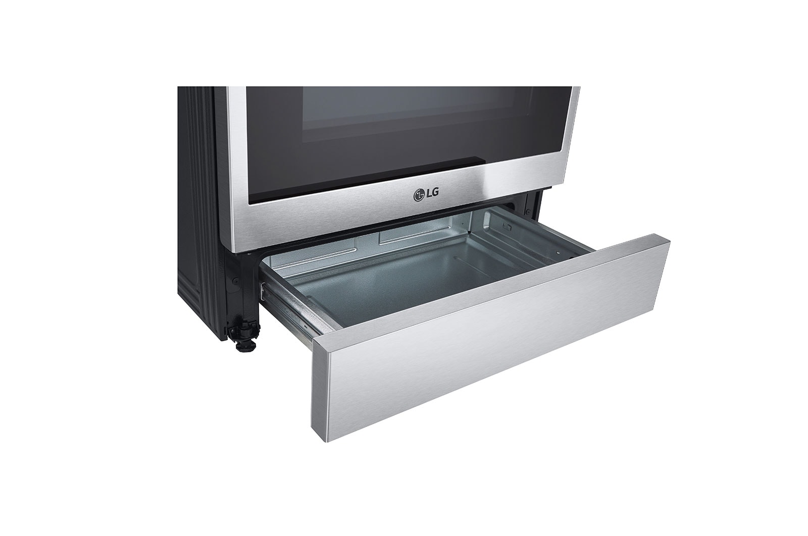 LG 6.3 cu ft. Smart Wi-Fi Enabled ProBake Convection® InstaView™ Electric Slide-in Range with Air Fry, LSEL6335F