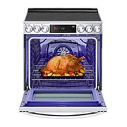 LG 6.3 cu ft. Smart Wi-Fi Enabled ProBake Convection® InstaView™ Electric Slide-in Range with Air Fry, LSEL6335F