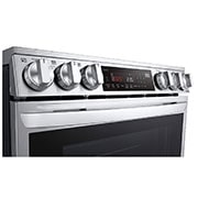 LG 6.3 cu ft. Smart Wi-Fi Enabled ProBake Convection® InstaView™ Electric Slide-in Range with Air Fry, LSEL6335F