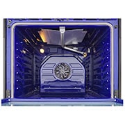 LG 30" Gas 6.3 cu ft. Range | Probake Convection, Air Fry, InstaView®, SelfClean, EasyClean®& Smart, Black Stainless, Slide-in, LSGL6335D