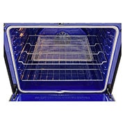 LG 30" Gas 6.3 cu ft. Range | Probake Convection, Air Fry, InstaView®, SelfClean, EasyClean®& Smart, Black Stainless, Slide-in, LSGL6335D