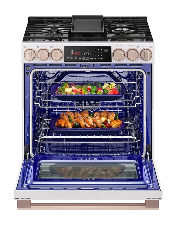 Front Open Filled view