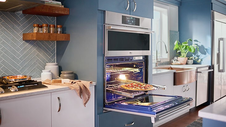 Cook up to 4x faster* than a traditional oven without preheating