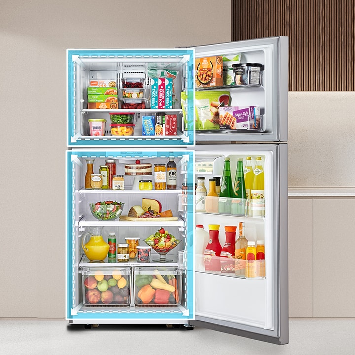 Large Capacity, 20 cu ft.