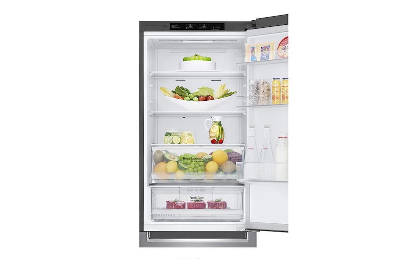 LG 24" 12 cu.ft. Counter-Depth Bottom Freezer Refrigerator, LBNC12231V
