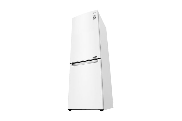 LG 24" 12 cu.ft. Counter-Depth Bottom Freezer Refrigerator, LBNC12231W