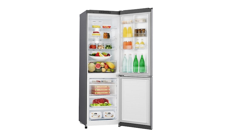 LG 24" Counter Depth Bottom Freezer Refrigerator with Smart Inverter, 12 cu. ft., LBNC12551V