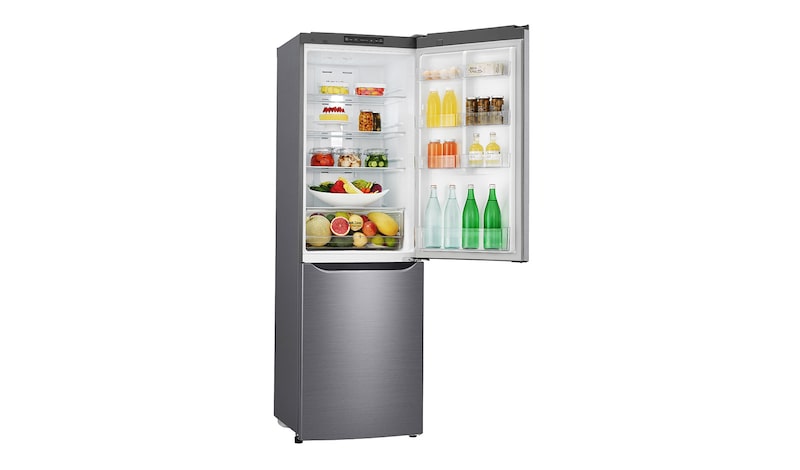 LG 24" Counter Depth Bottom Freezer Refrigerator with Smart Inverter, 12 cu. ft., LBNC12551V