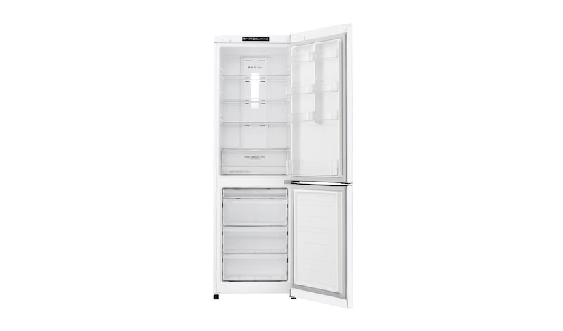 LG 24" Counter Depth Bottom Freezer Refrigerator with Smart Inverter, 12 cu. ft., LBNC12551W