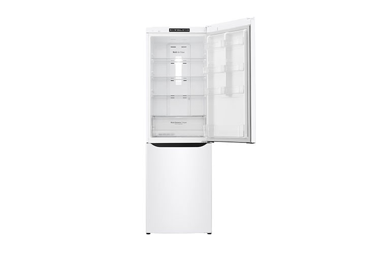 LG 24" Counter Depth Bottom Freezer Refrigerator with Smart Inverter, 12 cu. ft., LBNC12551W