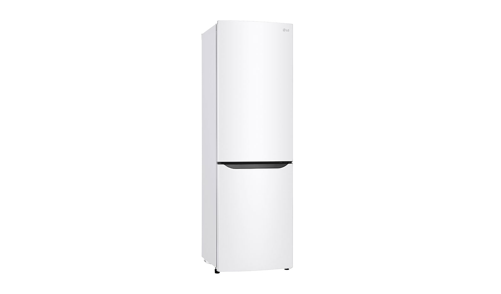 LG 24" Counter Depth Bottom Freezer Refrigerator with Smart Inverter, 12 cu. ft., LBNC12551W