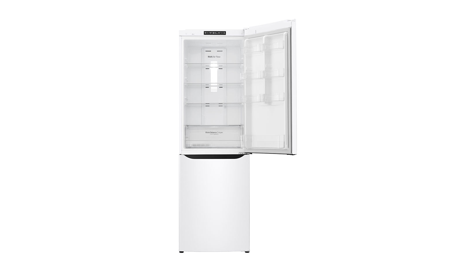 LG 24" Counter Depth Bottom Freezer Refrigerator with Smart Inverter, 12 cu. ft., LBNC12551W