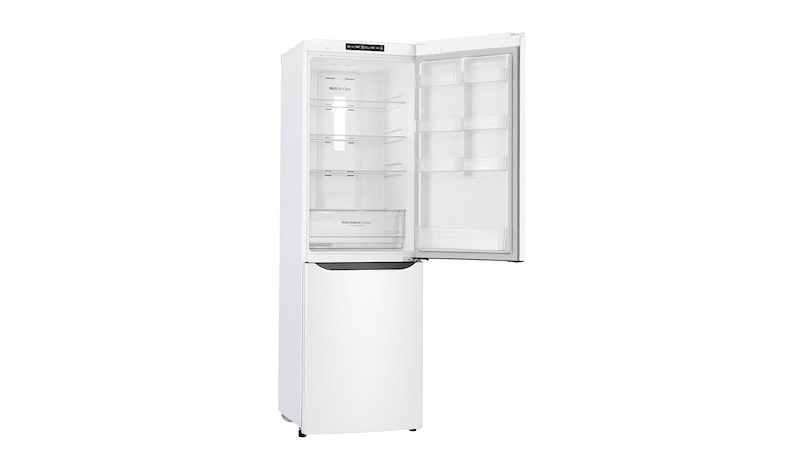 LG 24" Counter Depth Bottom Freezer Refrigerator with Smart Inverter, 12 cu. ft., LBNC12551W