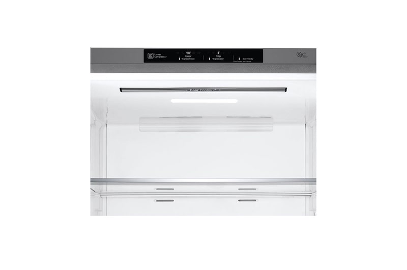 LG 28" Counter-Depth Bottom Freezer with Door Cooling®+ and Flip-up Shelf, 15 cu.ft., LBNC15231V