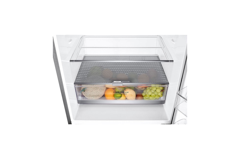 LG 28" Counter-Depth Bottom Freezer with Door Cooling®+ and Flip-up Shelf, 15 cu.ft., LBNC15231V