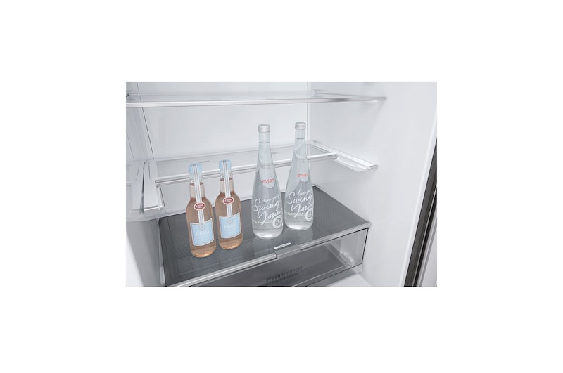 LG 28" 15 cu.ft. Counter-Depth Bottom Freezer Refrigerator, LBNC15251V