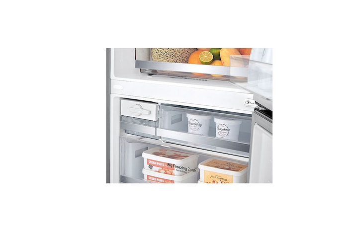 LG 28" 15 cu.ft. Counter-Depth Bottom Freezer Refrigerator, LBNC15251V