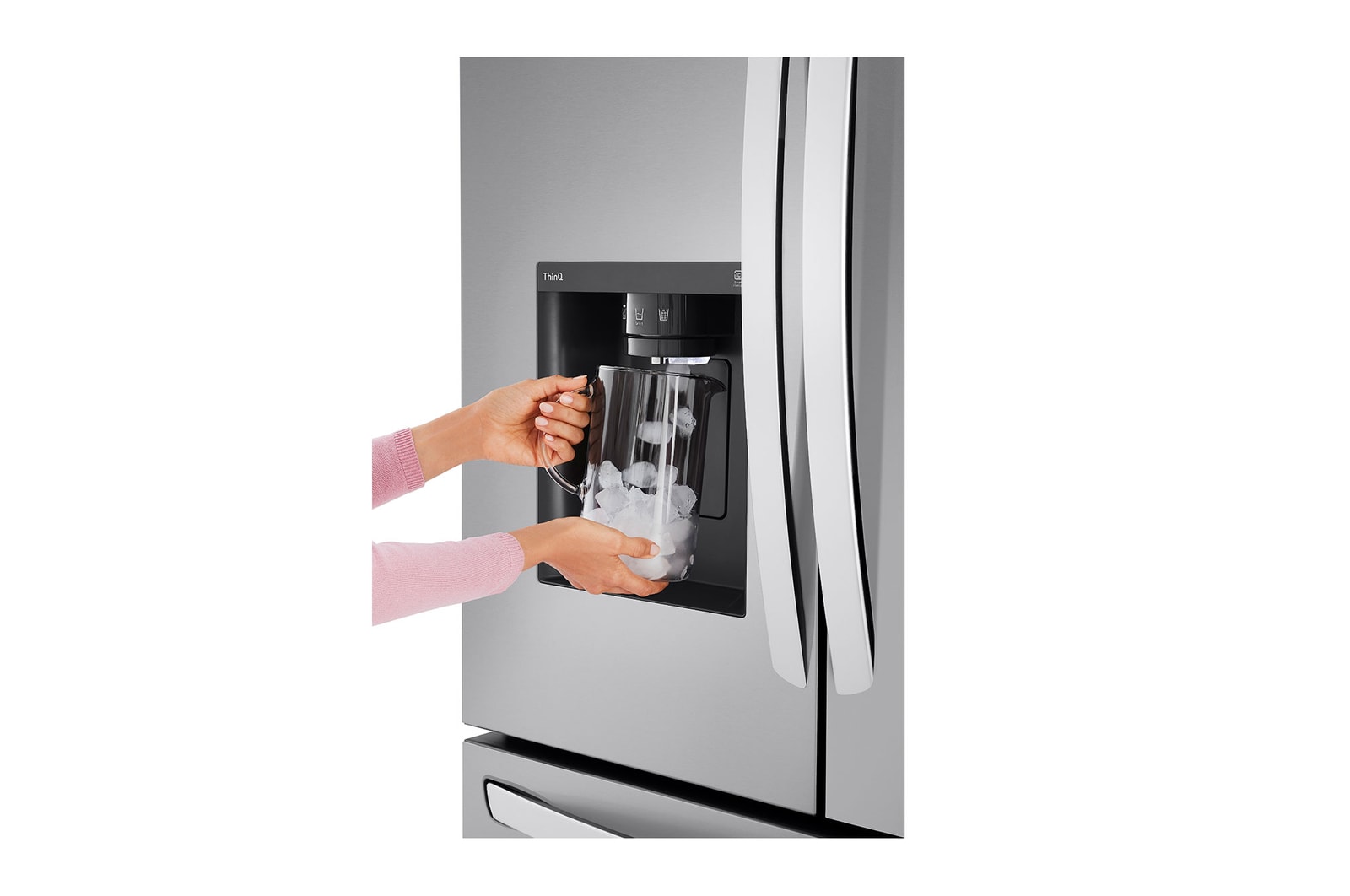 Crushed Ice Dispenser Filled