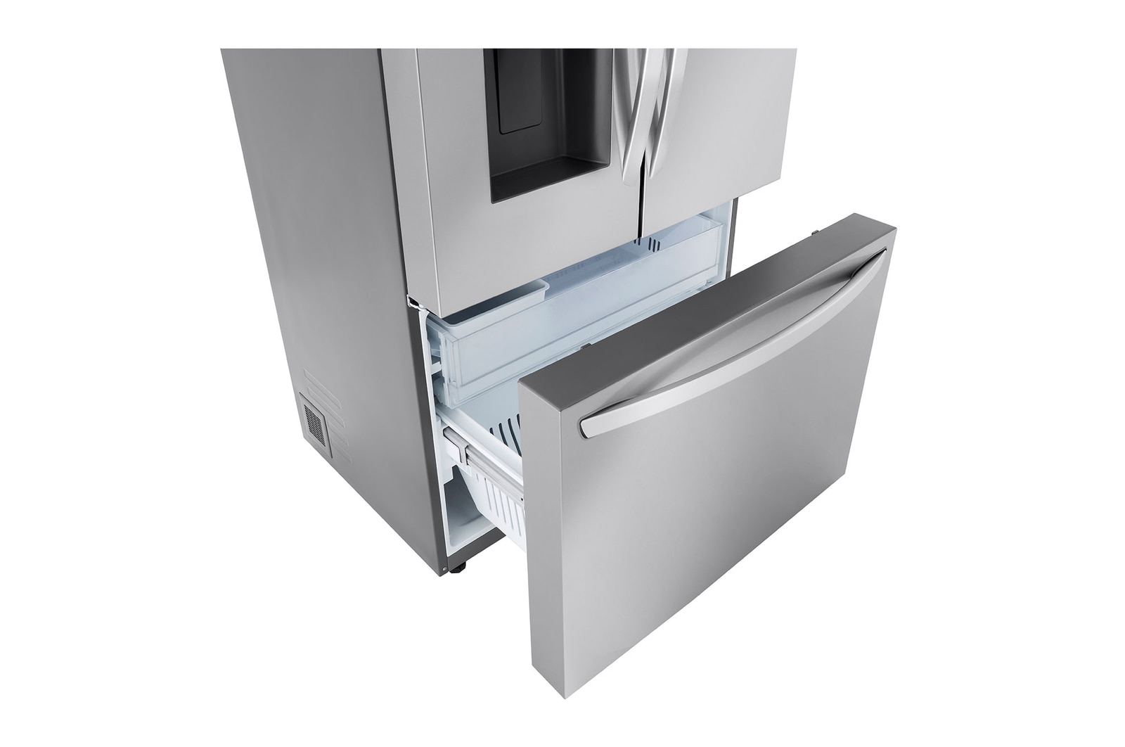 Freezer Drawer Angle