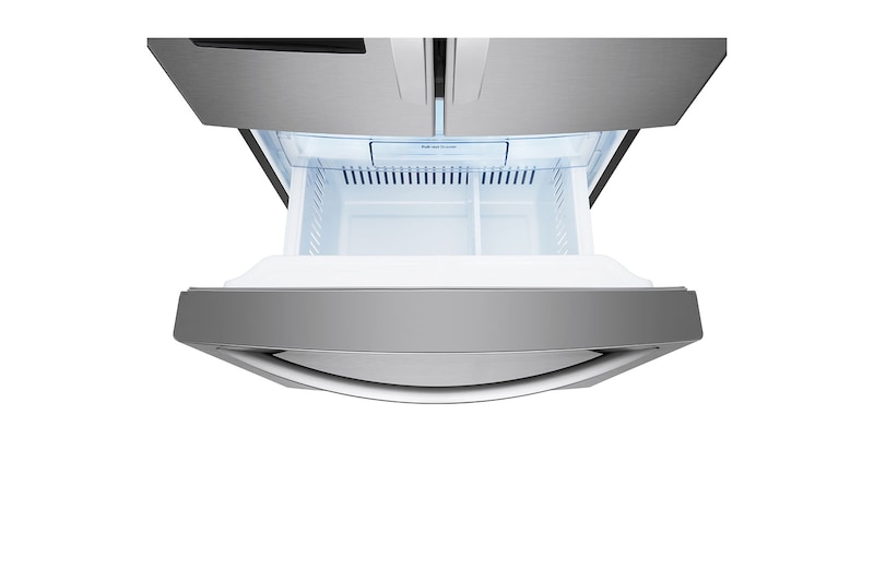 LG 30" 22 cu.ft. Standard-Depth French 3-Door Refrigerator | External Water Dispenser | Ice Maker, LCFS22EXS