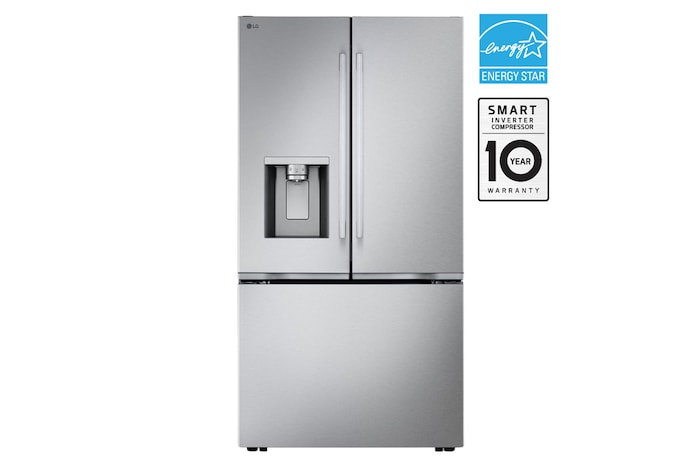 Front view of LG Refrigerators, French door LF24Z6530S