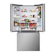 Front all Open view with Food