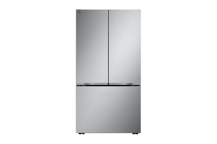 Front view of 36" 25 cu.ft. Zero Clearance™ Counter-Depth MAX™ French 3-Door Refrigerator (LF25Z6211S)